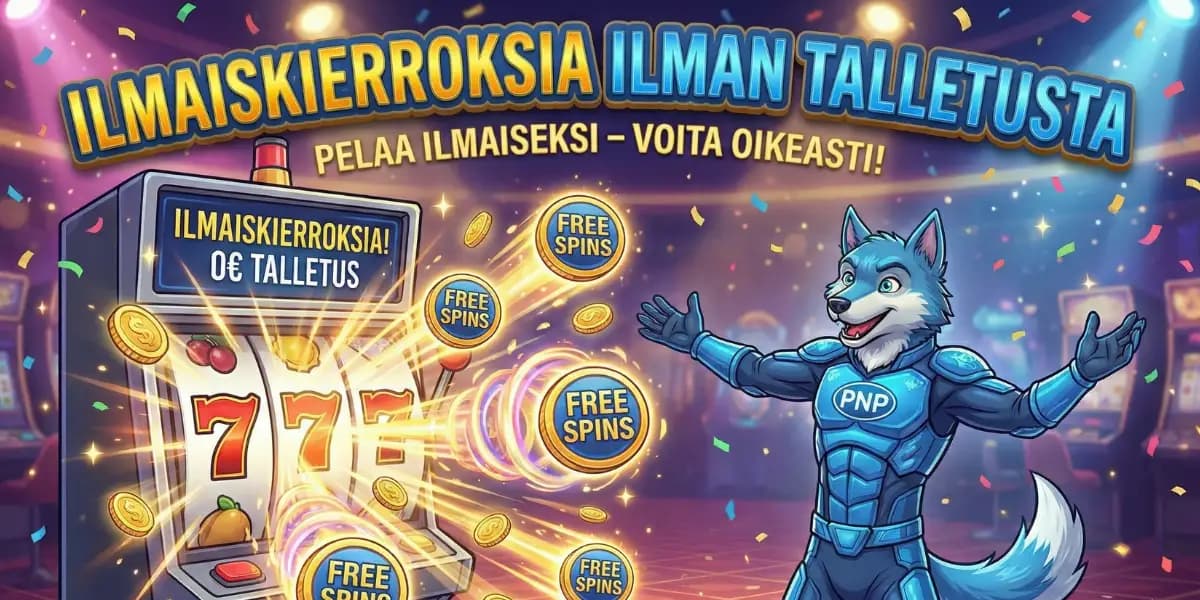 Ilmaiskierroksia ilman talletusta
