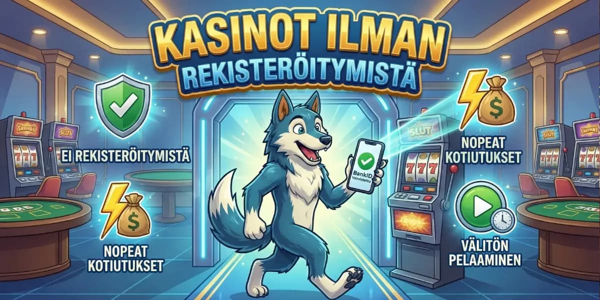 Kasinot ilman rekisteroitymista